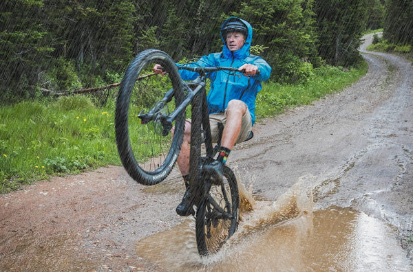 What not to do Mountain Biking in the Rain