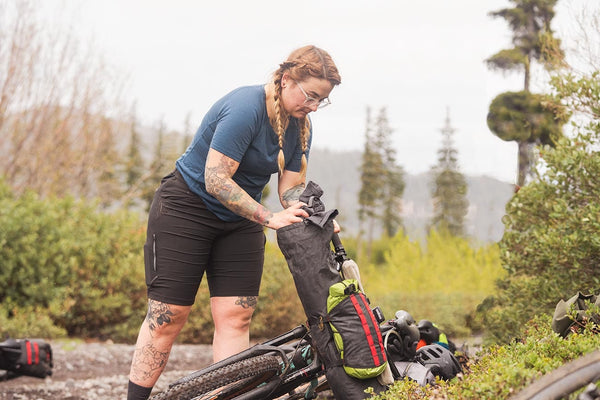 Store a change of clothes when bikepacking
